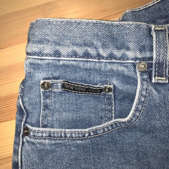 New York & Co Cut Off Jean Shorts - Picture 3 of 3